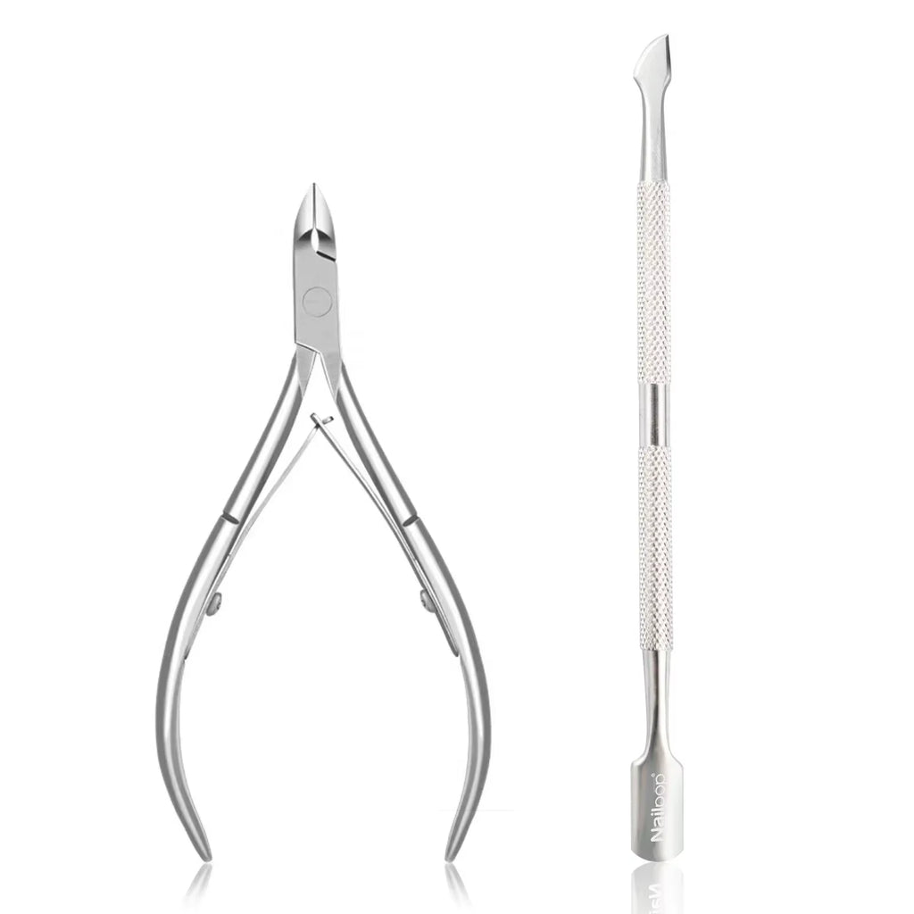 NailPop™ Stainless Steel Cuticle & Nail Care Tool Kit