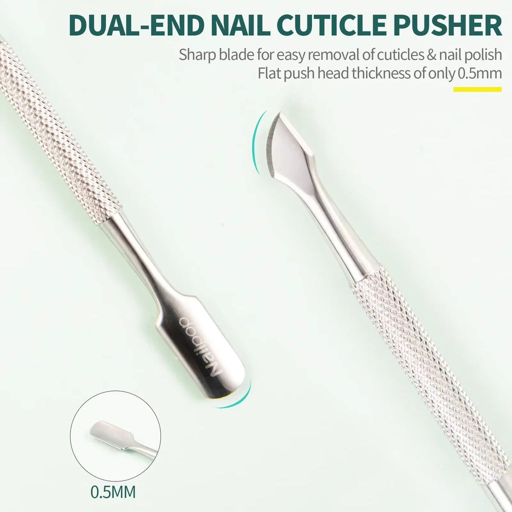 NailPop™ Stainless Steel Cuticle & Nail Care Tool Kit