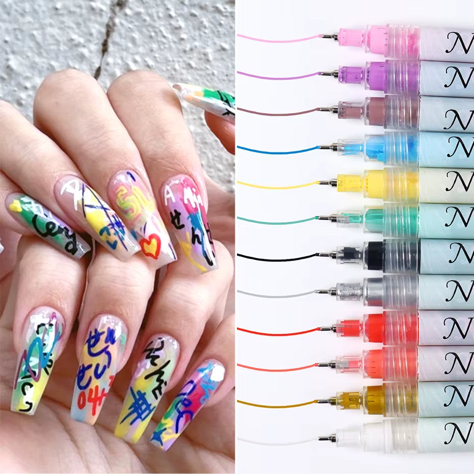  Nail Art Pen Set